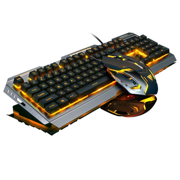 Wired Gaming Keyboard & Mouse Combo – Backlit, 3200 DPI